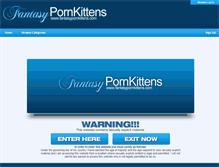 Tablet Screenshot of fantasypornkittens.com